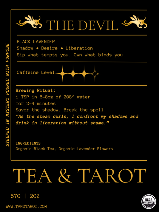 The Devil – Organic Black Lavender Tea